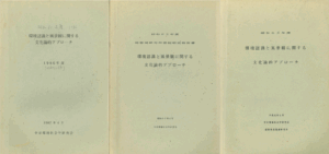 環境認識と風景感に関する文化論的アプローチ_表紙